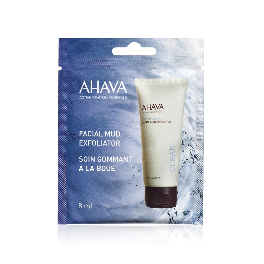 Ahava Single Use Facial Mud Exfoliator  Exfoliant Fata 8 ml
