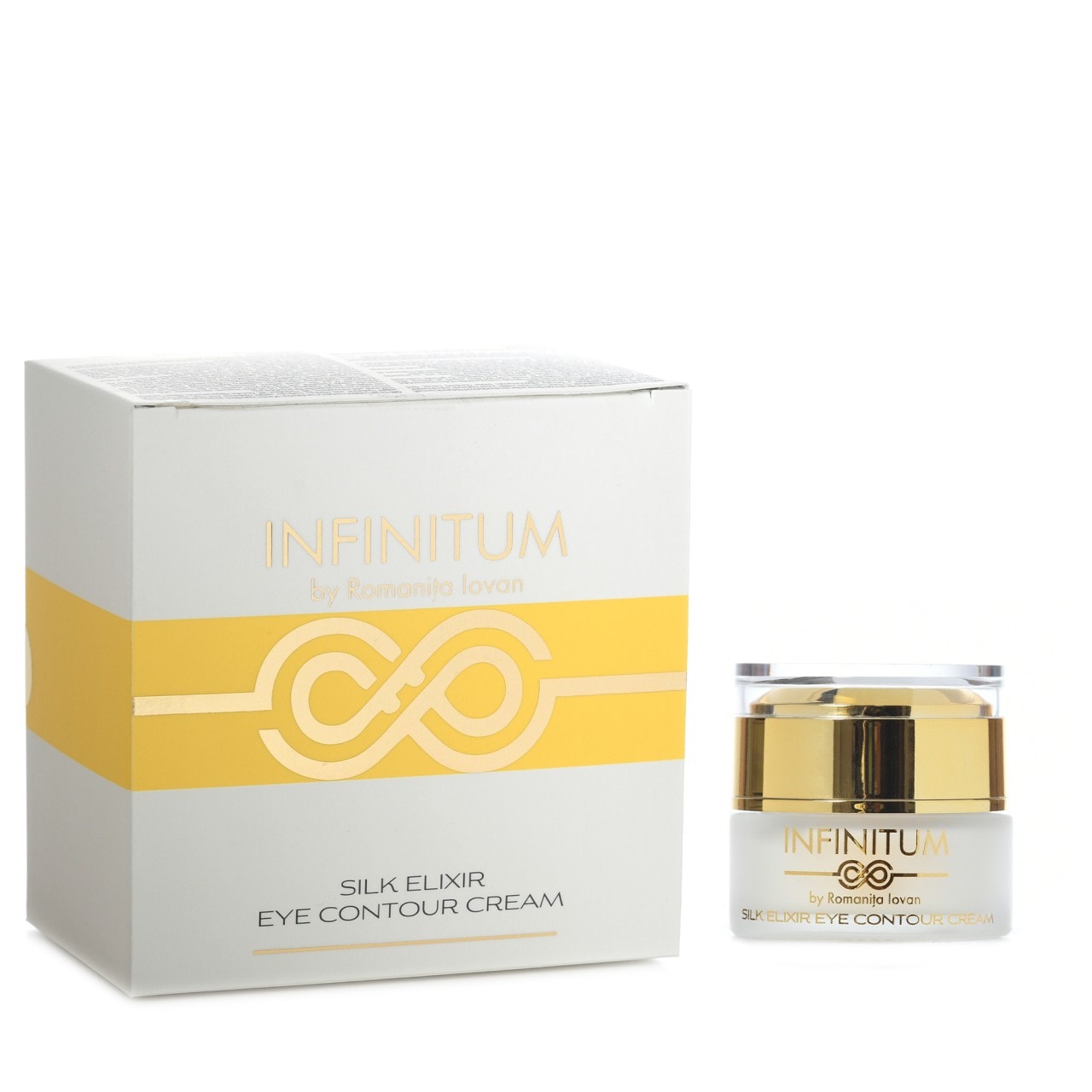 Infinitum by Romanita Iovan Silk Elixir Eye Contour Cream  Crema Fata 20 ml