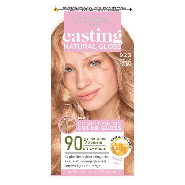L'Oreal Paris Casting Natural Gloss Vanilla Lightest Blonde Vopsea Par 1 Bucată