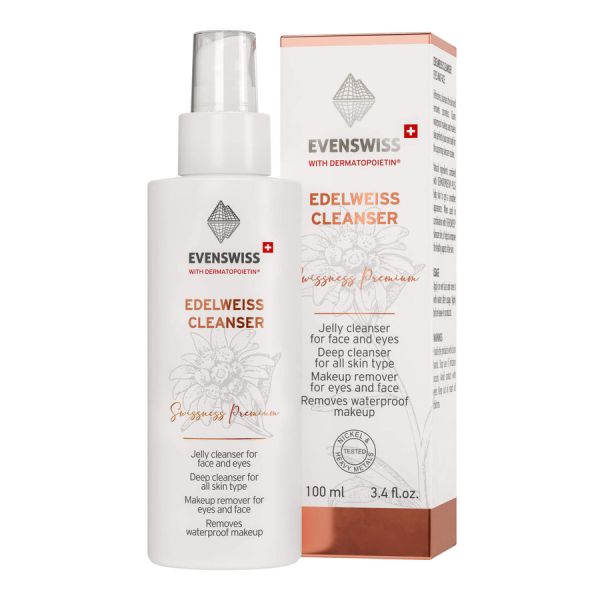 Evenswiss Edelweiss Cleanser  Gel Curatare 100 ml