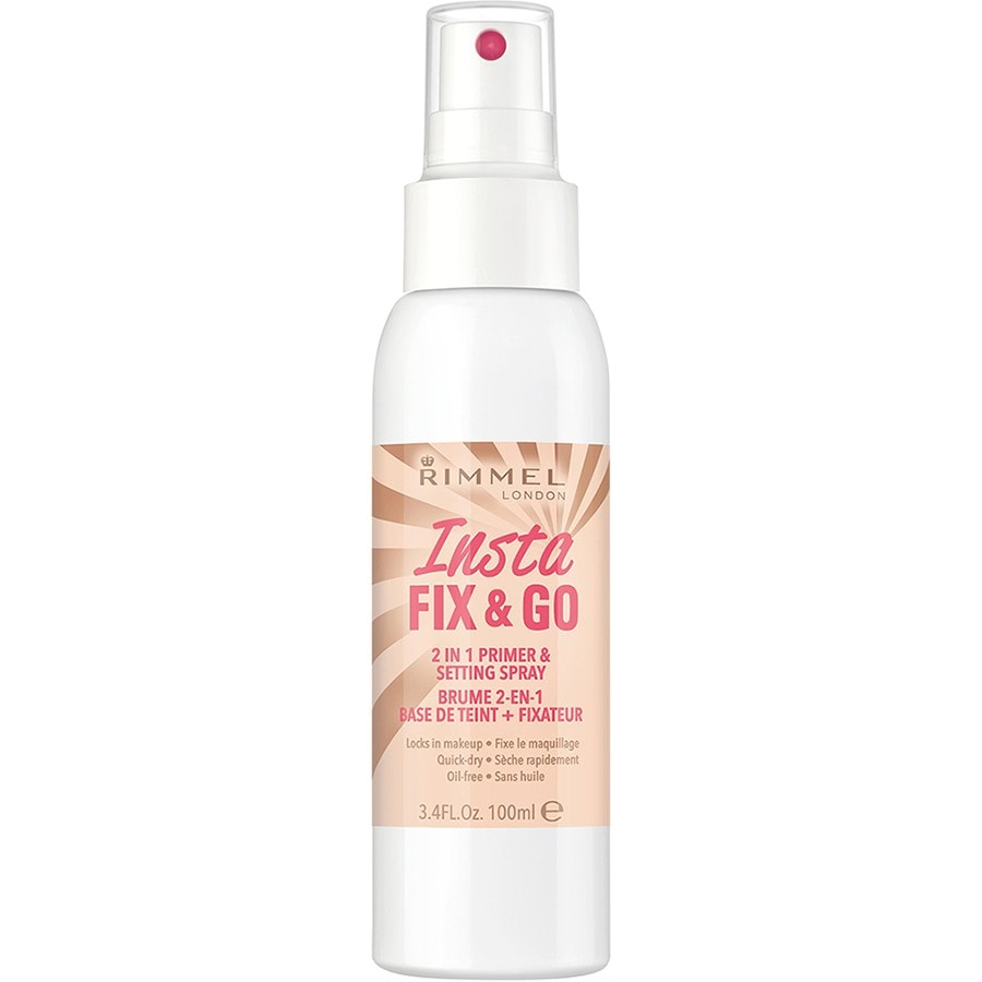 Rimmel London Insta Fix & Go 2 In 1 Primer  Spray Fata 100 ml