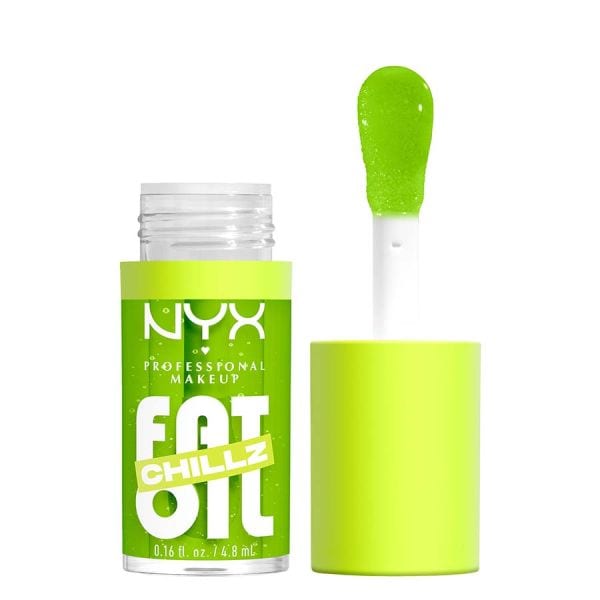 NYX Professional Makeup Fat Oil Lip Drip Chillz Kiwi Freezie - Jelly Lime Lip Gloss 4.8 ml