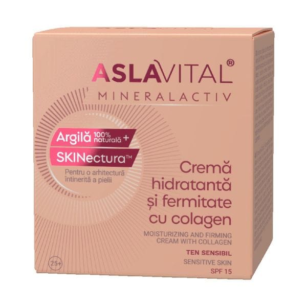 Aslavital Crema Hidratanta Si Fermitate Cu Colagen  Crema Fata 50 ml