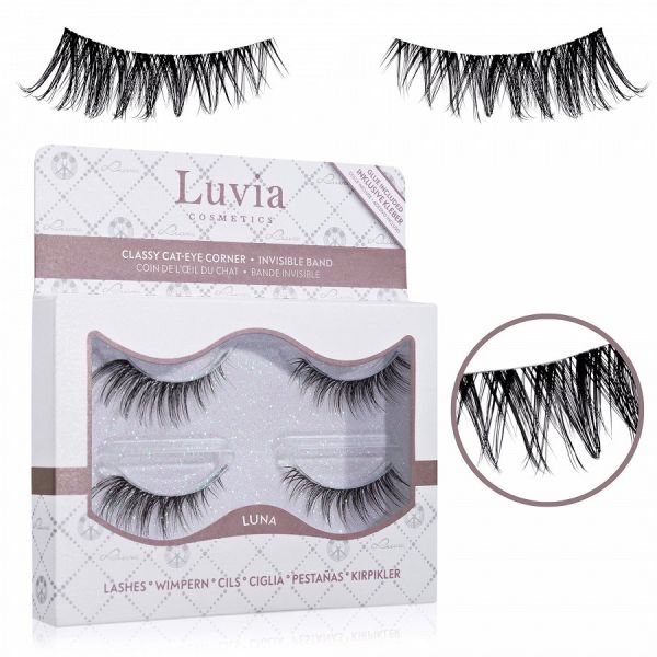 Luvia Cosmetics Vegan Lashes Luna Gene False 1 Bucată