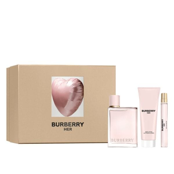Burberry Her Eau De Parfum 100 Ml Gift Set  Set Parfumerie 1 Bucată