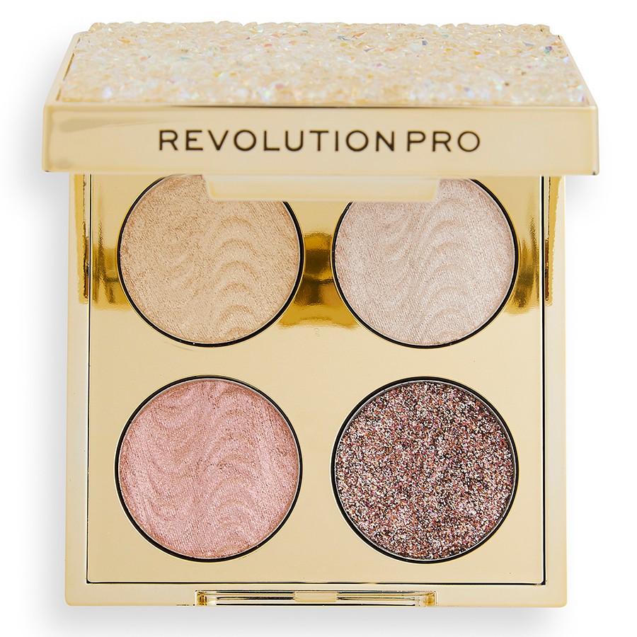 Revolution Ultimate Eye Look Eyeshadow Palette Champagne Crystal  Paleta Machiaj 3.2 g
