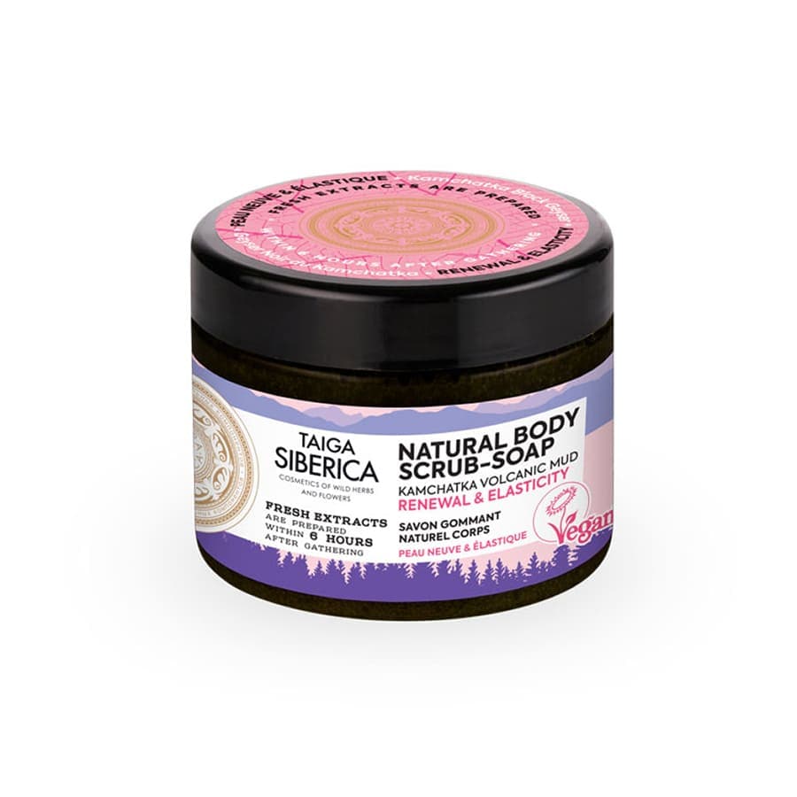 Natura Siberica Natural Body Scrub-Soap  Sapun Scrub 300 ml
