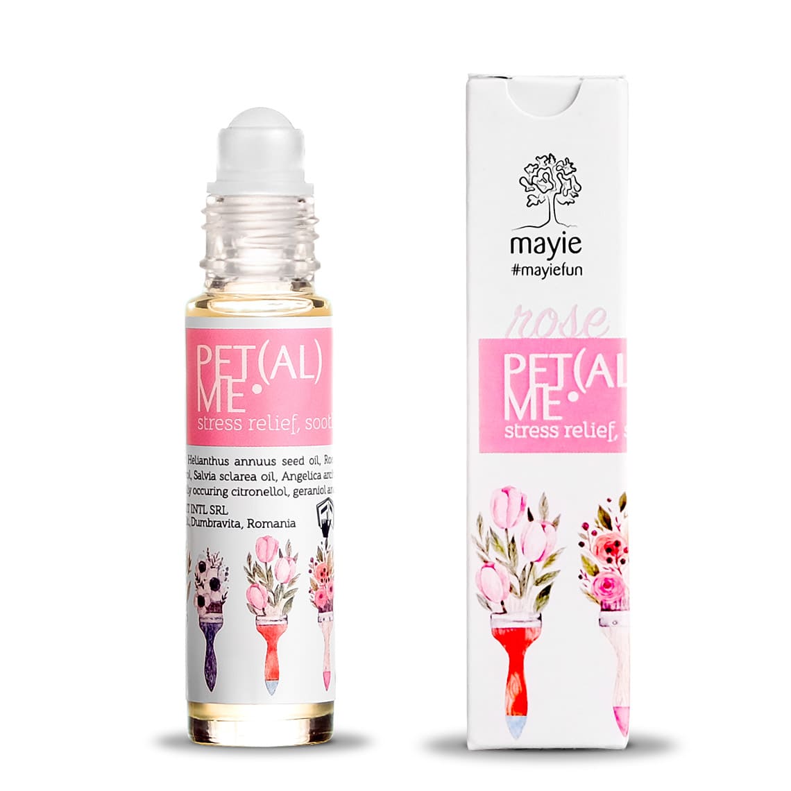 Mayie Ulei Roll-on Trandafir  Ulei Maini 10 ml