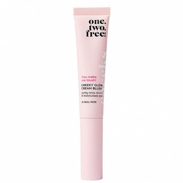 one.two.free! Cheeky Glow Cream Blush Real Rose Blush 14 ml