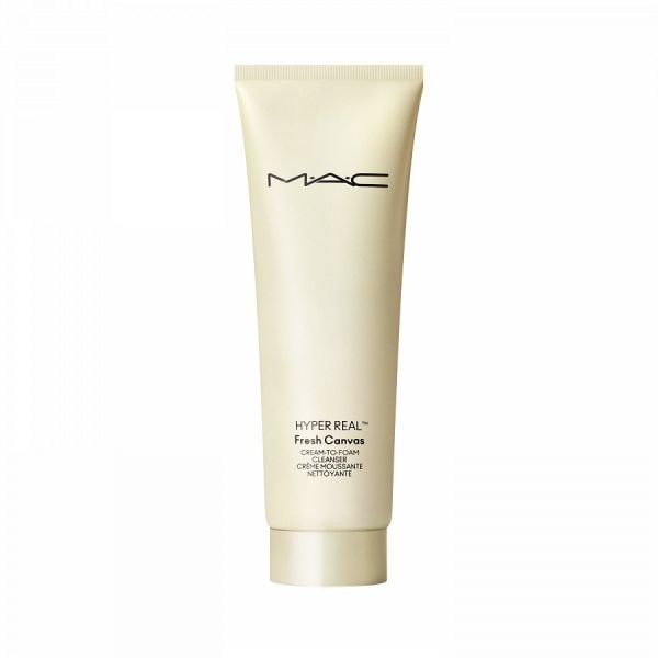 MAC Hyper Real Skincare Fresh Canvas Cream-To-Foam Cleanser  Gel Curatare 125 ml