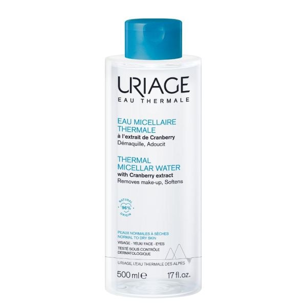Uriage Thermal Micellar Water - Normal To Dry Skin  Apa Micelara 500 ml