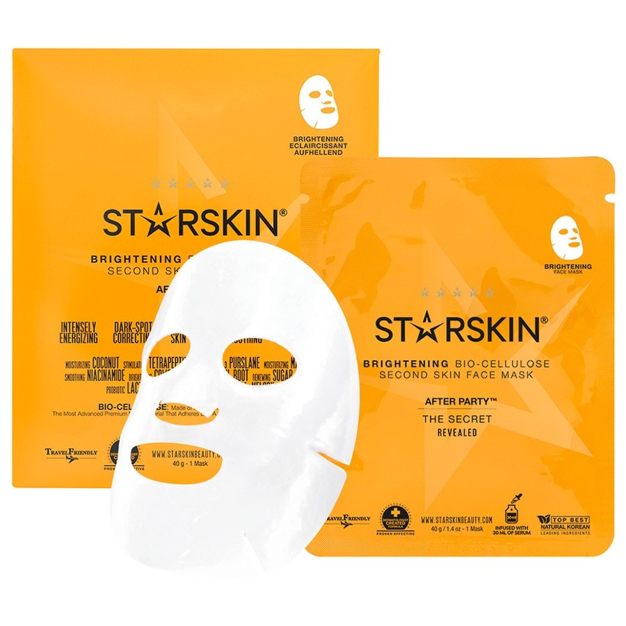 Starskin Brightening Bio-Cellulose Face Mask  Masca 30 ml