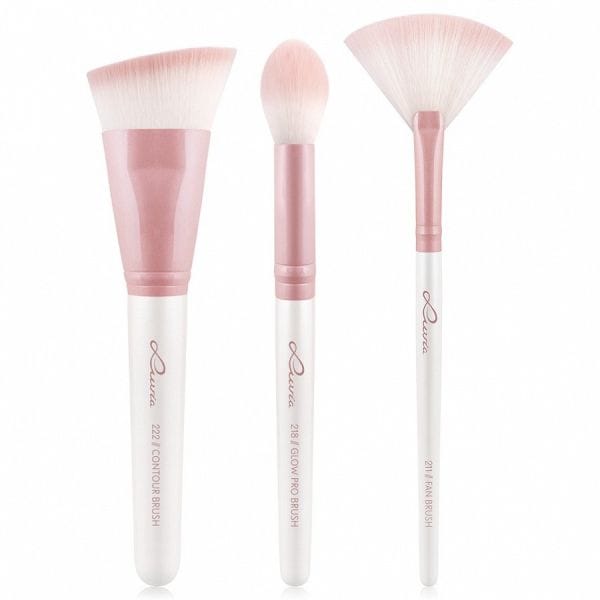 Luvia Cosmetics Highlight & Contour Set Candy Set Pensule 1 Bucată