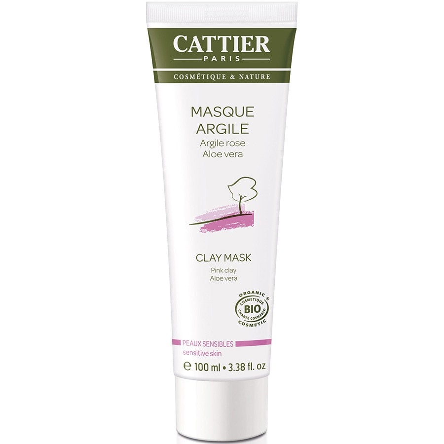 Cattier Pink Clay Mask  Masca 100 ml
