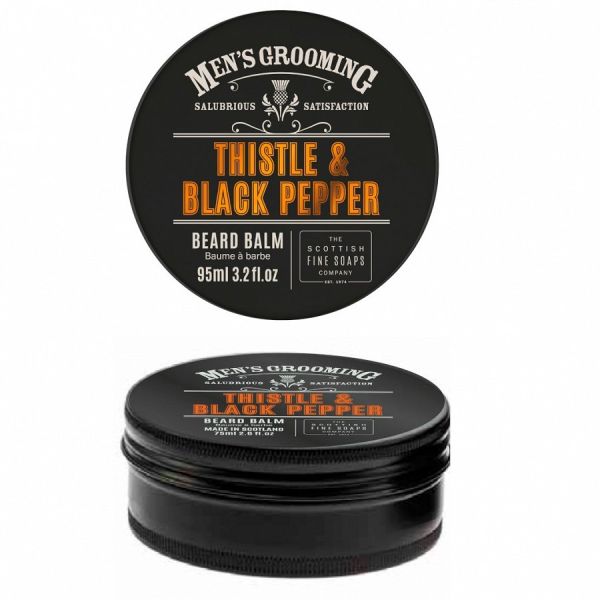 Scottish Fine Soaps Beard Balm Thistle & Black Pepper  Balsam Barba 95 ml