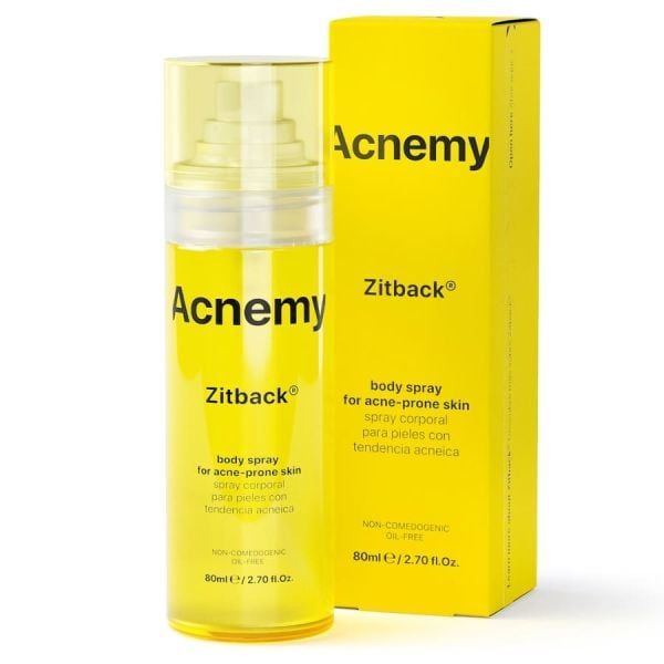 Acnemy Zitback Body Spray For Acne Prone  Spray Corp 80 ml