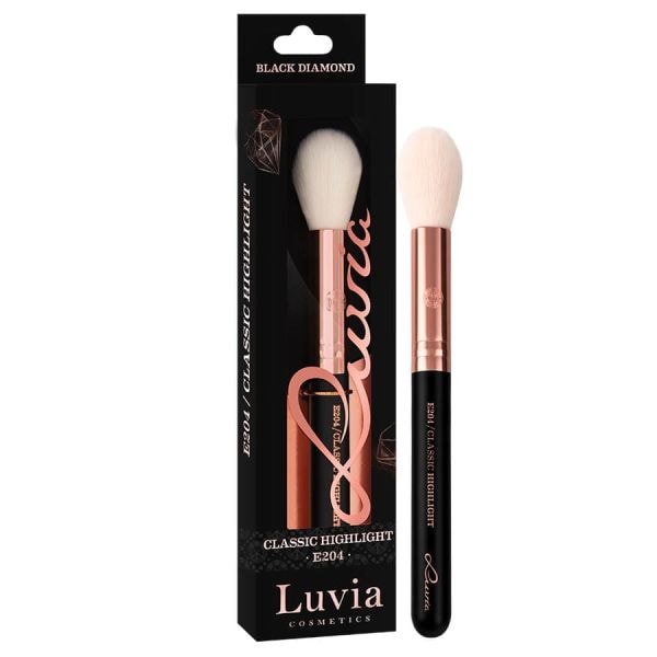 Luvia Cosmetics Classic Highlight Black E204  Pensula Fard Obraz 1 Bucată
