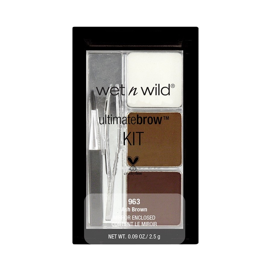 wet n wild Paleta Sprancene Ultimate Brow Kit Ash Brown Paleta Machiaj 2.5 g