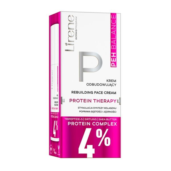 Lirene Reconstruction Cream - Protein Therapy  Crema Fata 40 ml