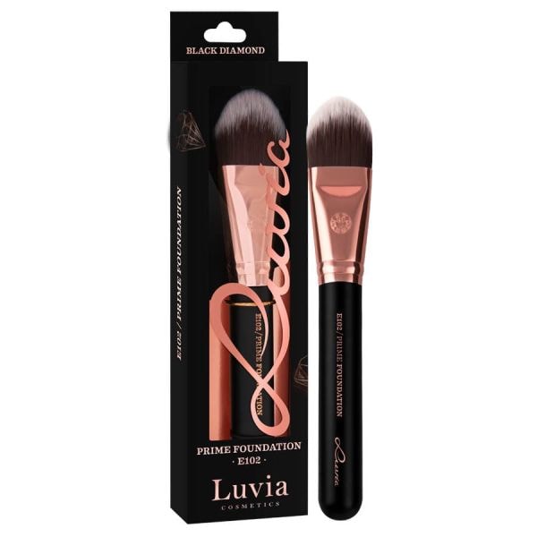 Luvia Cosmetics Prime Foundation Black E102  Pensula Fond Ten 1 Bucată