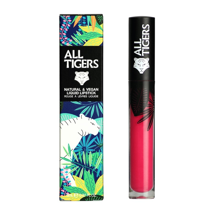 All Tigers Natural & Vegan Matte Liquid Lipstick Own The Stage Ruj 8 ml