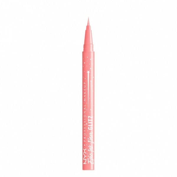 NYX Professional Makeup Epic Ink Waterproof Liquid Eyeliner Glitz Bootcut Bling -Shimmer bubblegum pink Tus Ochi 1 ml