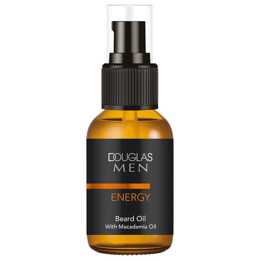 Douglas Men Beard Oil Energy With Macadamia Oil  Ulei Barba 30 ml