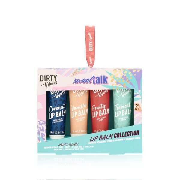 Dirty Works Sweet Talk Lip Balm Collection  Set Ingrijire 1 Bucată