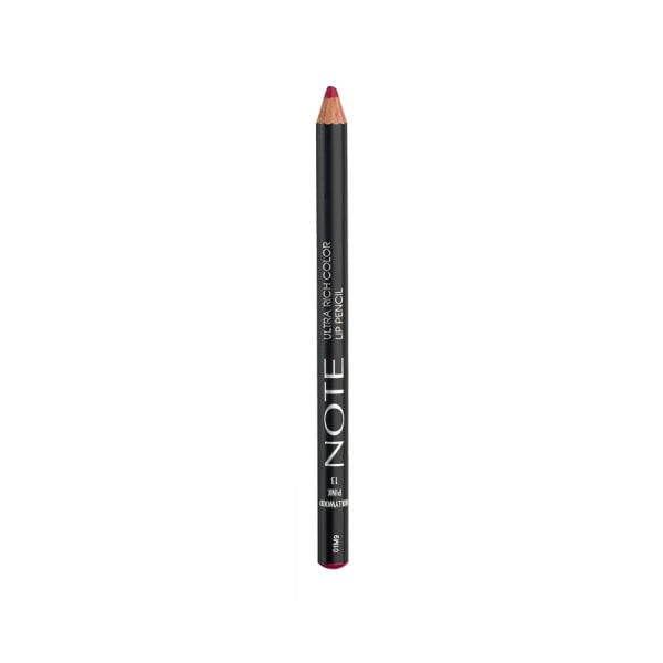Note Cosmetique Ultra Rich Color Lip Pencil Hollywood Pink Creion Buze 1.1 g