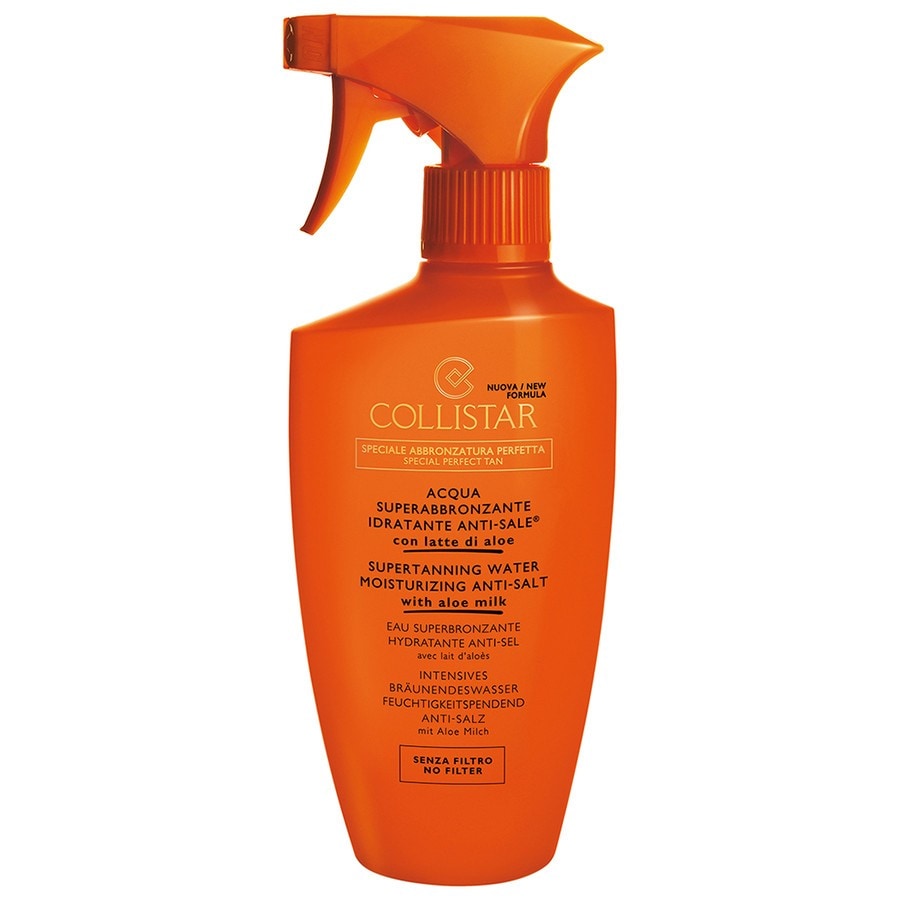 Collistar Super Tanning Water Moisturizing With Aloe Milk  Spray Protectie Solara 400 ml