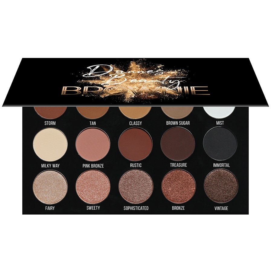 Dannes Beauty Paleta Farduri Brownie  Paleta Machiaj 1 Bucată
