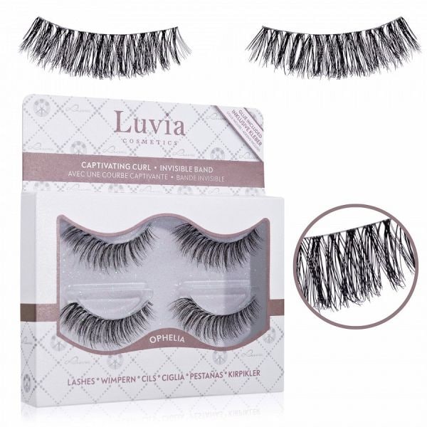 Luvia Cosmetics Vegan Lashes Ophelia Gene False 1 Bucată