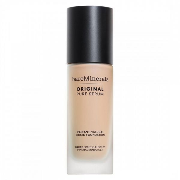 bareMinerals Original Pure Serum Liquid Foundation Fair Cool . Fond Ten 30 ml