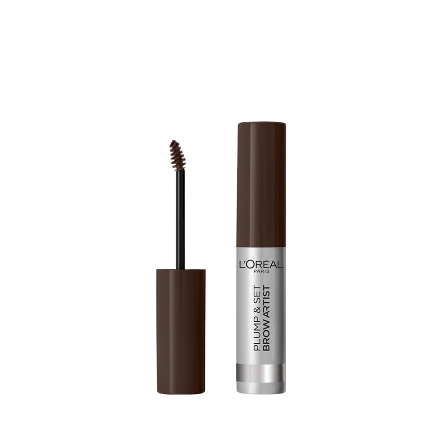 L'Oreal Paris Brow Artist Plumper Dark Brunette Mascara Sprancene 4.9 ml
