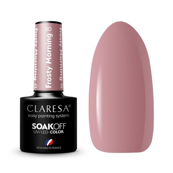 Claresa SoakOff UV/LED Color Frosty Morning  Lac Unghii 5 g