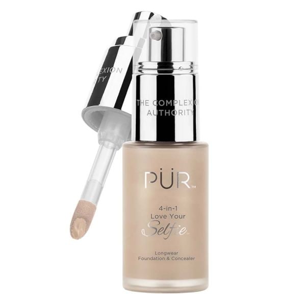 Pur 4-in-1 Love Your Selfie Longwear Foundation & Concealer Almond Fond Ten 30 ml