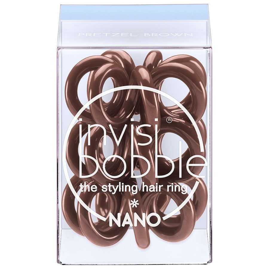 Invisibobble Nano Pretzel Brown  Accesorii Par 1 Bucată