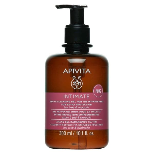 Apivita Gentle Cleansing Gel For The Intimate Area For Extra Protection  Gel Intim 300 ml