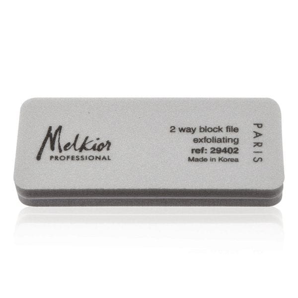 Melkior Professional Block File Exfoliating 100/100  Pila Unghii 1 Bucată