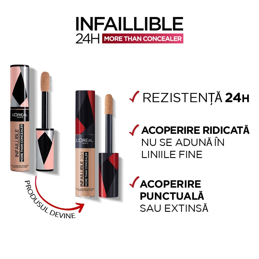 L'Oreal Paris Infaillible More Than Concealer Linen Corector 11 ml