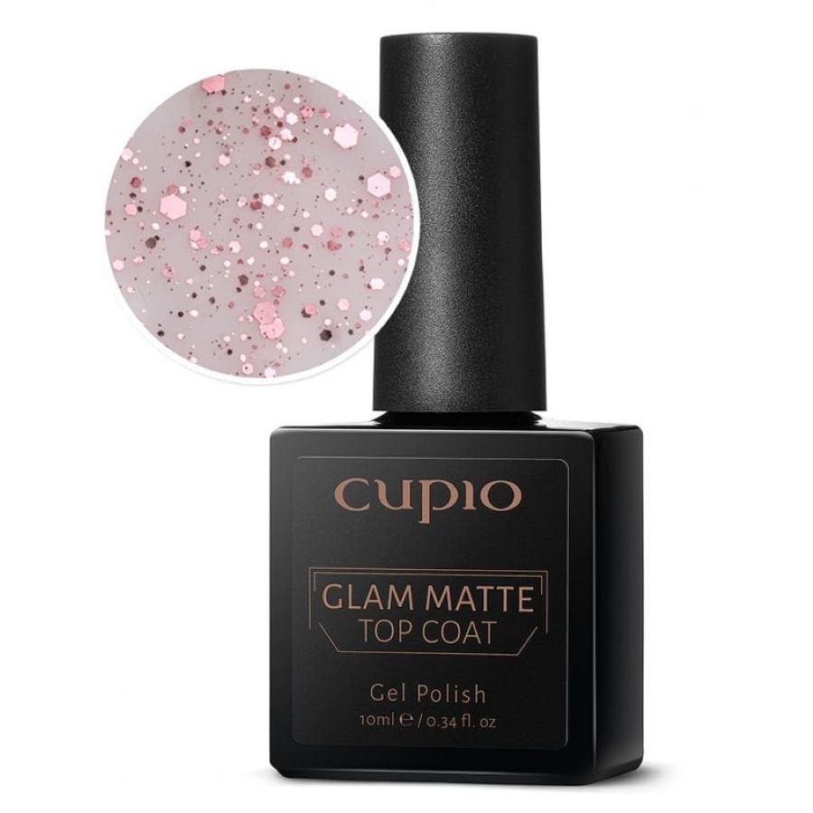 Cupio Glam Matte Top Coat Cupio Sassy Toap Coat 10 ml