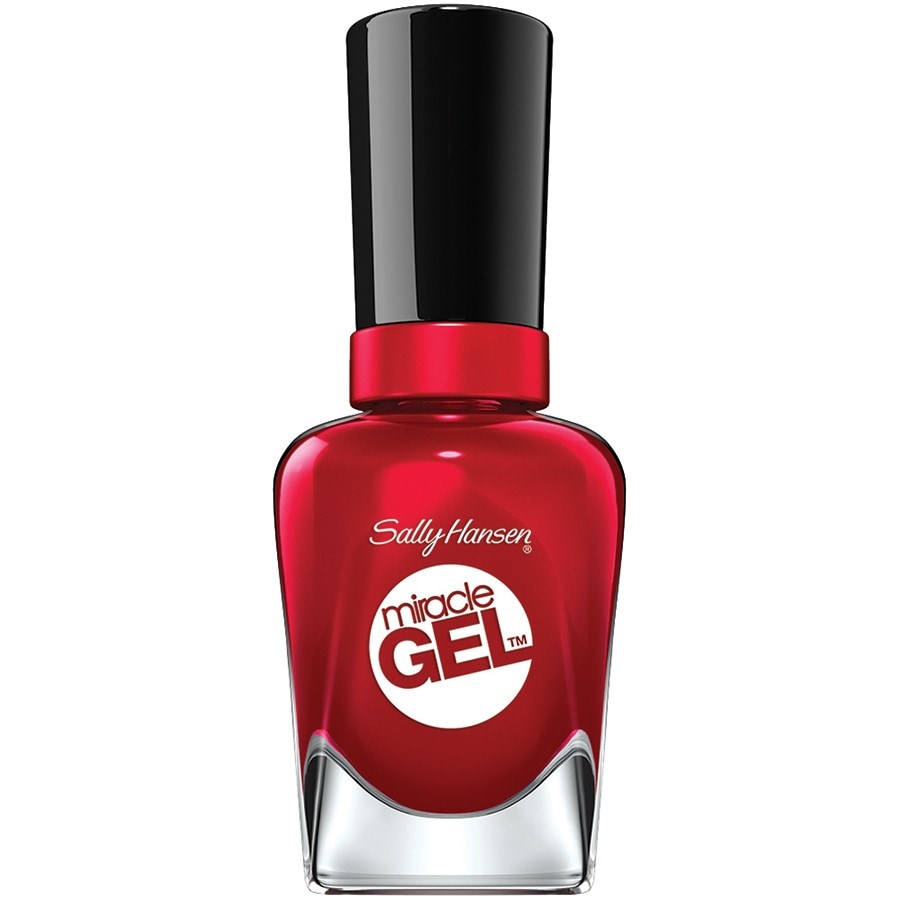 Sally Hansen Miracle Gel Nail Polish Rhapsody Red Lac Unghii 15 ml