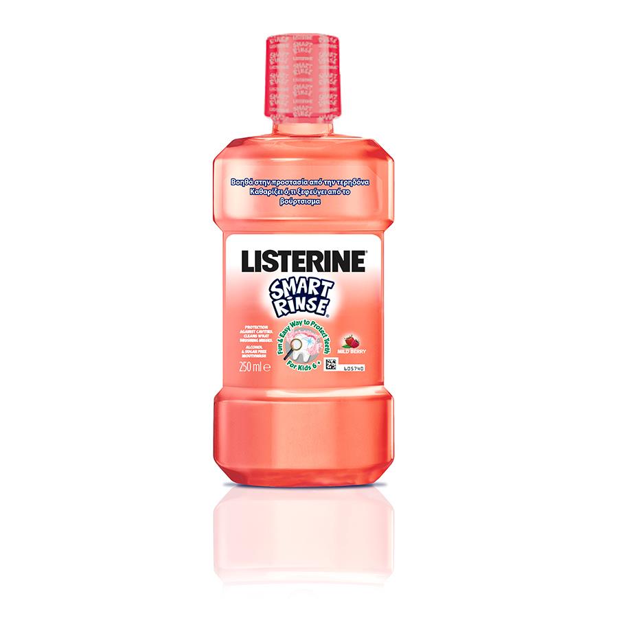Listerine Mouthwash Smart Rinse  Apa Gura 250 ml