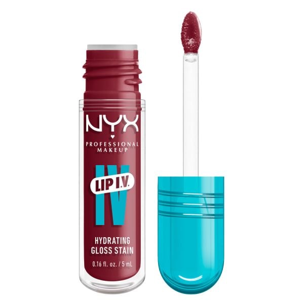 NYX Professional Makeup Hydrating Gloss Serum Lip I.V. Bubblegum Burst Lip Gloss 5 ml