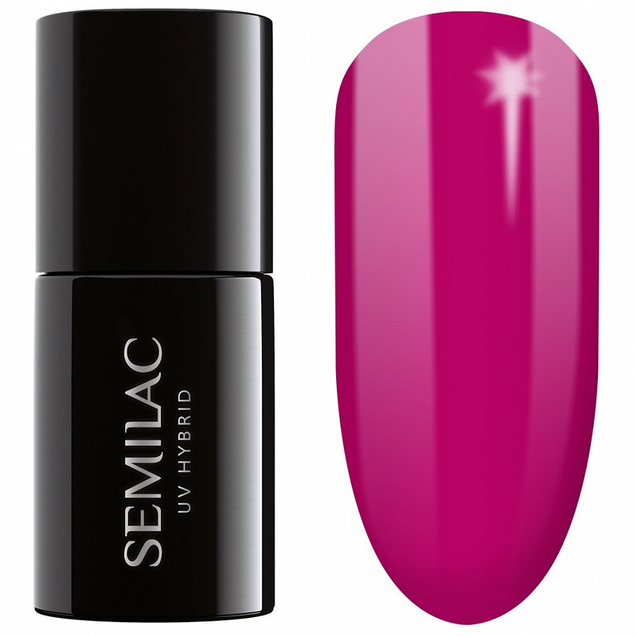 Semilac UV Gel Polish Luminous Cyclamen Lac Unghii 7 ml