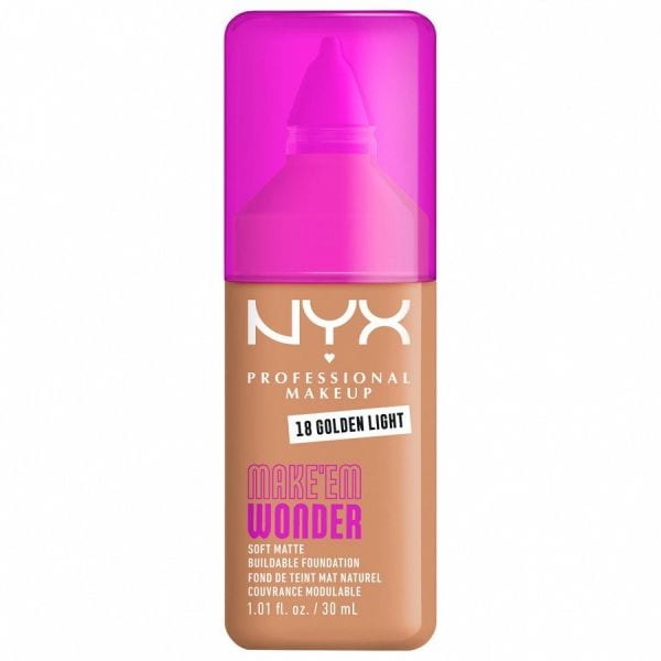NYX Professional Makeup Make EM Wonder Foundation Golden Light Fond Ten 30 ml