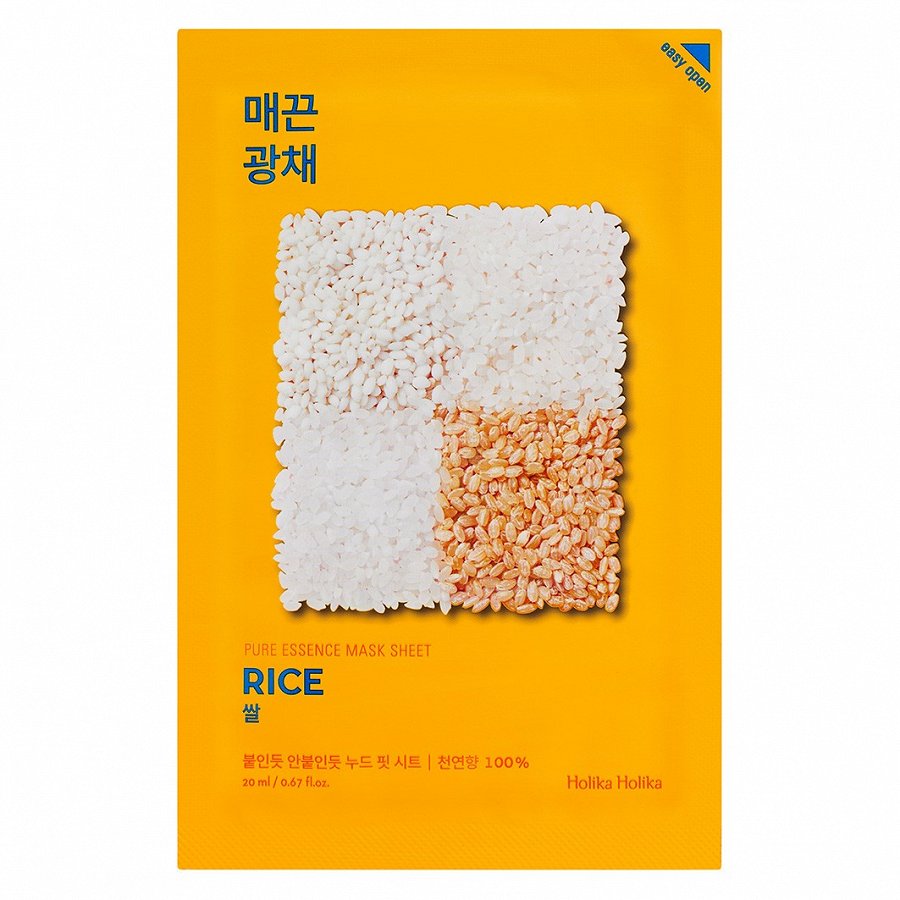 Holika Holika Pure Essence Mask Sheet - Rice  Masca 20 ml