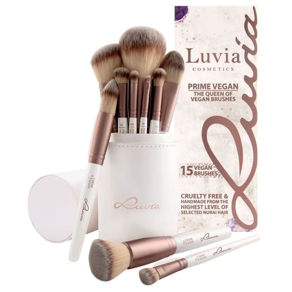 Luvia Cosmetics Prime Vegan Brush Set  Set Pensule 1 Bucată