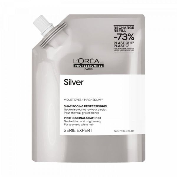 L'Oréal Professionnel Silver Shampooing Refill  Sampon 500 ml