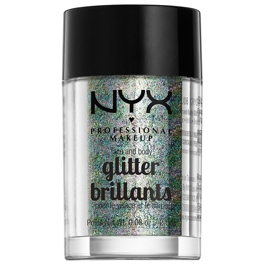 NYX Professional Makeup Face & Body Glitter Crystal Sclipici Fata & Corp 2.5 g